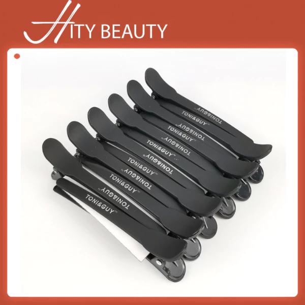 SET 12 Kẹp vịt nhựa Tony&guy rẽ tóc kẹp tóc dễ dàng tiện lợi - Hity Beauty