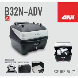 THÙNG SAU GIVI B32NB ADV - Chính hãng