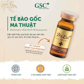 Tế bào gốc ma thuật Dr.Leemee (10ml), phục hồi da mỏng yếu, mẫn cảm, kích ứng, tái tạo cấu trúc da, tăng sinh colagen