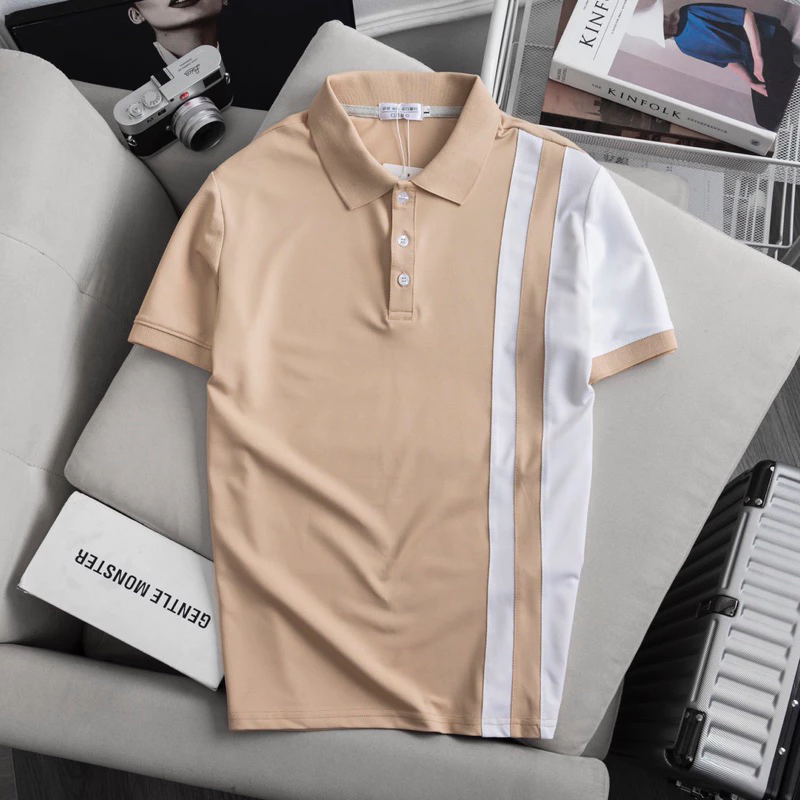 (XẢ LỖ) NHIỀU MẪU ÁO POLO NAM- ÁO HÈ NAM CHẤT COTTON GAI DÀY ĐẸP