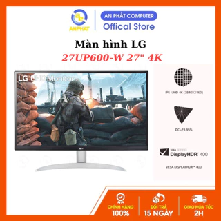 Màn Hình LG 27UP600-W 27'' 4K UHD IPS VESA DisplayHDR™ 400 - Hàng Chính Hãng