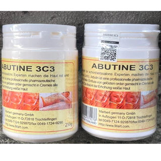 Kem Kích Trắng Arbutine 3C3 Vàng 250g