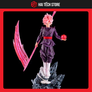 Mô hình anime Dragon ball  SonGoKu Black Rose và lưỡi hái cao 32cm |Figure đồ chơi nhân vật decor trang trí PC