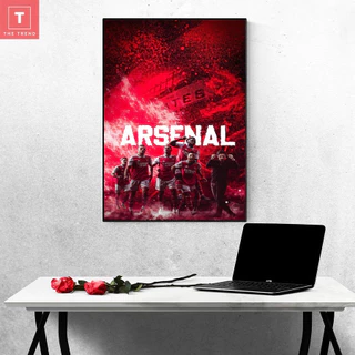 (KHỔ TO 60x90) Arsenal, decal,poster dán tường chống thấm (ảnh HD), Poster Arsenal dán tường mẫu mới