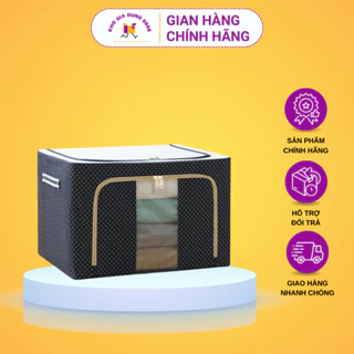 [BIG SIZE] -Túi Đựng Quần Áo Khung Thép - Gấp gọn tiện lợi, bảo quản quần áo bền đẹp