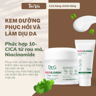 Kem dưỡng Dr.G R.E.D Blemish Clear Soothing Cream 70ml - Thi Vũ