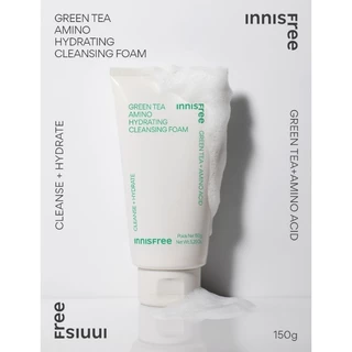 [NEW2023] Sữa Rửa Mặt Trà Xanh innisfree Green Tea Hydrating Amino Acid Cleansing Foam