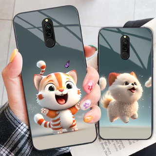 Ốp Lưng Xiaomi Redmi 8, Redmi 8A Thiết kế bộ 12 con giáp siêu cute