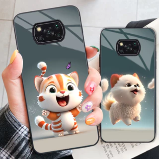 Ốp Lưng Xiaomi Poco X3 NFC, X3 Pro Thiết kế bộ 12 con giáp siêu cute