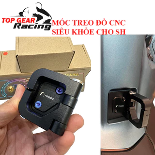 Móc Treo Đồ SH Bản Dày Siêu Khỏe Nhôm CNC Kèm Ốc Titan