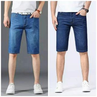 Quần Short Jean Nam Quần Bò Denim Ngố Nam Hàng Công Ty Xuất Khẩu Cao Cấp