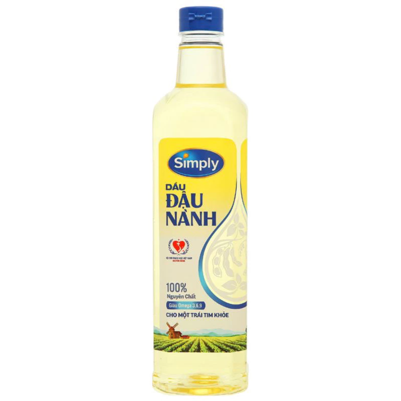 Dầu ăn Simply chai 1 lít