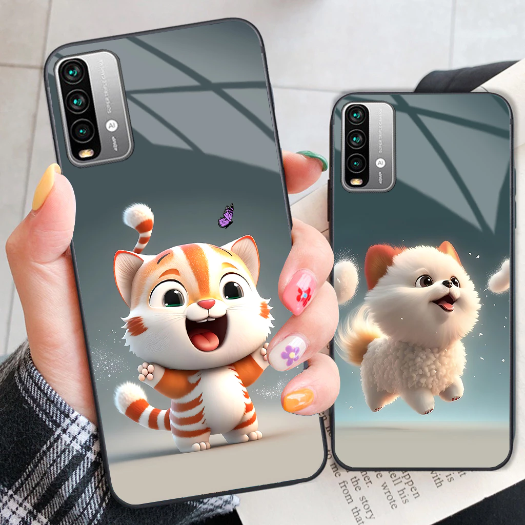 Ốp Lưng Xiaomi Redmi 9T, Poco M3 Thiết kế bộ 12 con giáp siêu cute