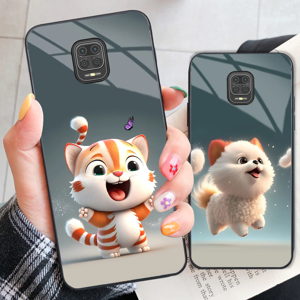 Ốp Lưng Xiaomi Redmi Note 9, Note 9S, Note 9 Pro Thiết kế bộ 12 con giáp siêu cute