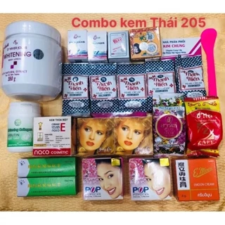 Combo kem dưỡng trắng da toàn thân 205