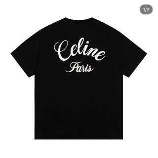 Áo Thun Ce.line Paris Cotton 100% Dày Dặn