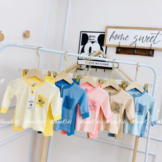 bộ dài thun lạnh cổ trụ maza kids