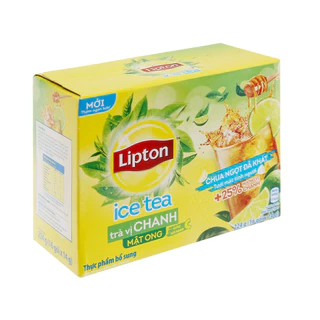 Trà Lipton Icetea Chanh (Mẫu mới 16 Tép*12gr) Taphoatoanngoc2