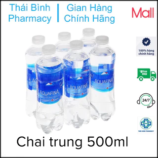 Combo 2 chai Nước Suối Aquafina chai 500ml - Aqua