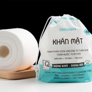 Khăn Mặt Khô Chillwipes Mềm Mịn - Vệ Sinh - Tiện Dụng