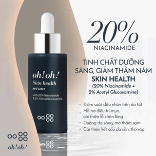 SERUM DƯỠNG SÁNG DA NIACINAMIDE 20% OH OH SKIN HEALTH