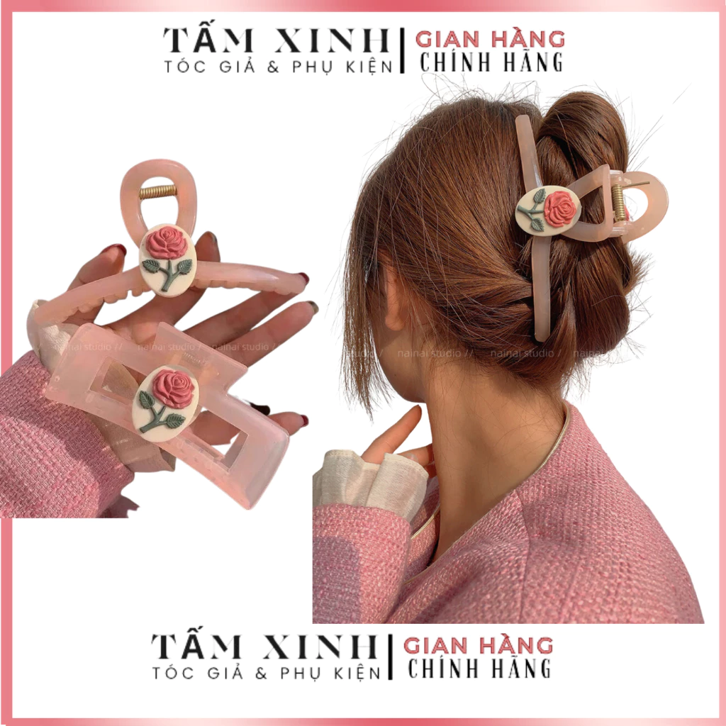 Kẹp tóc dễ thương phong cách hàn quốc nữ đẹp sang trọng - KẸP TÓC DỄ THƯƠNG