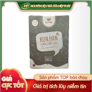 Trân châu tươi KUN HAN Caramel MINH HẠNH - [GIÁ SỈ TỐT NHẤT] - 3kg - SP010512 - Nguyên liệu pha chế trà sữa HIỆP PHÁT