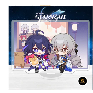 Standee Honkai Star Rail, mô hình Seele, Bronya, JingYuan, Kafka, Blade, Himeko, Bailu và các nhân vật khác