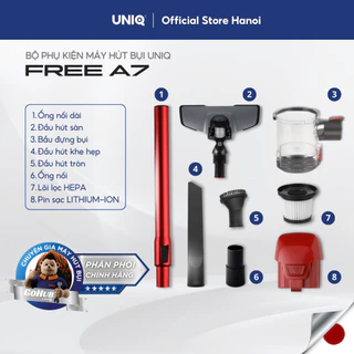 Bộ phụ kiện của Máy hút bụi cầm tay không dây Uniq Free A7