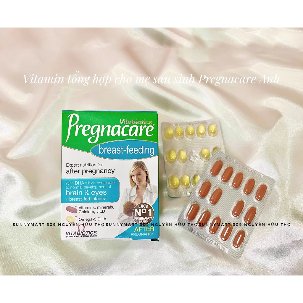 Vitamin bú Pregnacare của Anh, 84 viên (Bú Anh)