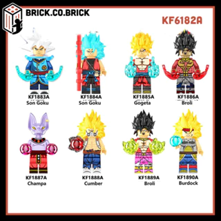 Đồ chơi Lắp ráp Bảy Viên Ngọc Rồng Mô hình Dragon Ball Super Son Goku Minifigures Nhân vật Hoạt hình Goku KF6182A