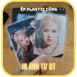 Rửa Ảnh Kpop Từ Điện Thoại Ép Cứng Chỉ 1K Nhóm Nhạc Black Pink, BTS - In Ảnh Theo Yêu Cầu Ép Plastic Trang Trí Phòng Học