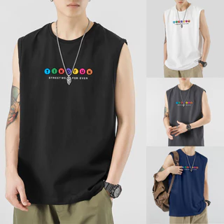 Áo tanktop chất áo thun TINOFUN mã MK K áo 3 lỗ sát nách co giãn tập gym mùa hè