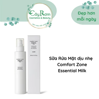 Sữa Rửa Mặt dịu nhẹ làm mềm da Comfort Zone Essential Milk 200ml
