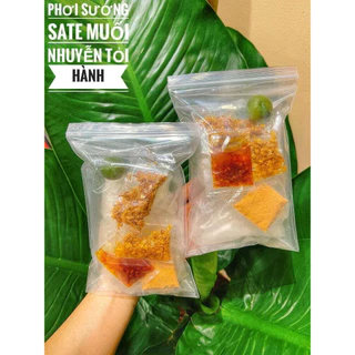 Bánh Tráng DẺO SATE TỎI MUỐI NHUYỄN siêu ngon siêu cay