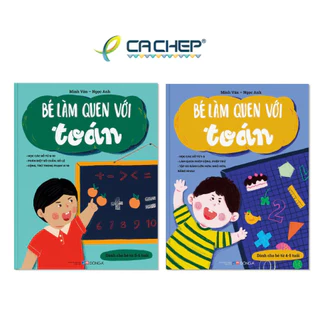 Sách - Bộ Bé Làm Quen Với Toán 4-6 Tuổi (Lựa Chọn Theo Độ Tuổi)