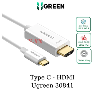 Cáp chuyển đổi USB Type C to HDMI hỗ trợ 4K, 3D Ugreen 30841