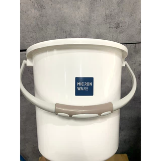 XÔ NHỰA TRẮNG CÓ NẮP 17L, 25L MÃ DW4.5GL, DW6.5GL - NHẬP KHẨU CHÍNH HÃNG THÁI LAN.