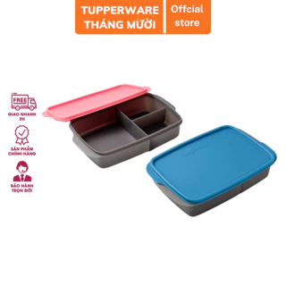 Hộp cơm chia ngăn Cool Teen 1L Tupperware nhựa nguyên sinh