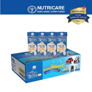 Thùng sữa bột pha sẵn Nutricare Metacare Eco loại 180ml