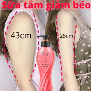 Sữa Tắm Tan Mỡ Giảm Béo, sữa tắm giảm cân 330ml Sữa Tắm Giảm Béo giảm mỡ bụng, Giảm cánh tay, mỡ đùi, giảm cân an toàn