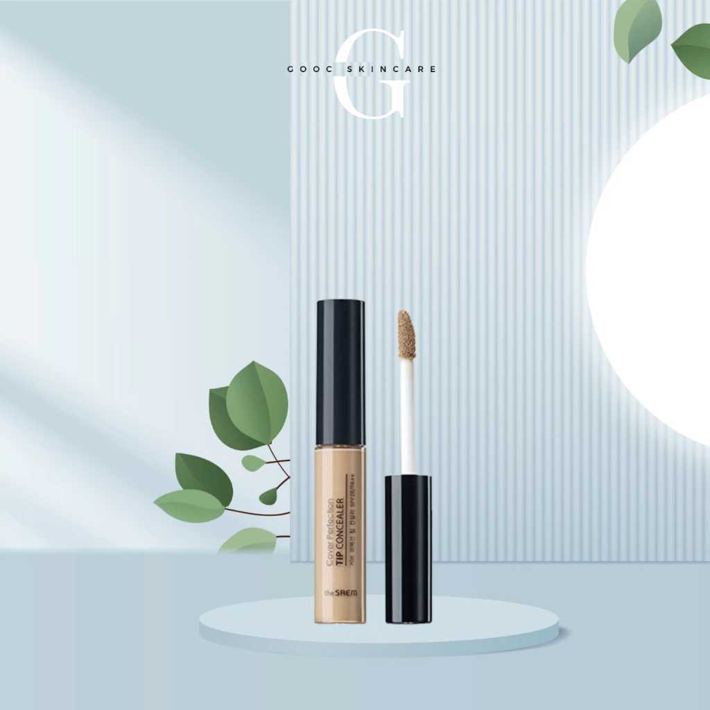 Kem Che Khuyết Điểm The Saem Cover Perfection Tip Concealer SPF28 PA++ 6.5g