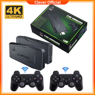 Game Stick 4k V2 Pro 2023, 64GB-10.000 trò + 50 game mới tải thêm, máy chơi game cầm tay không dây