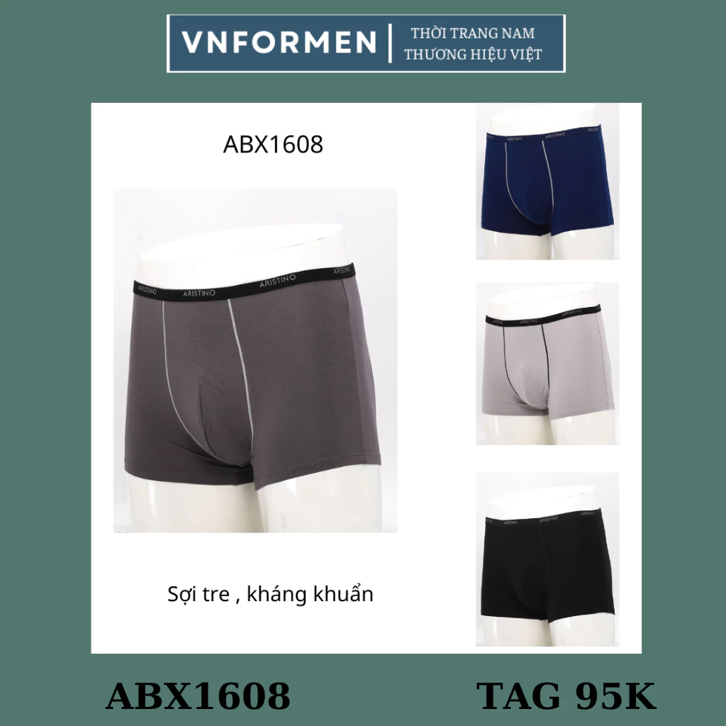 Quần lót  nam ARISTINO CÓ SIZE 90KG- cạp nhỏ dành cho người bụng to ABX1608