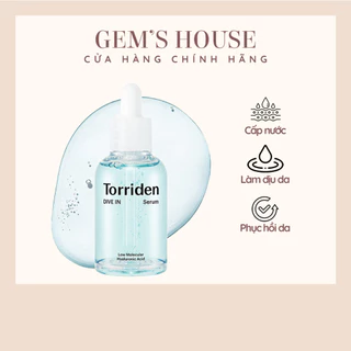 Serum Torriden Dive-in siêu cấp nước phục hồi da 50ml