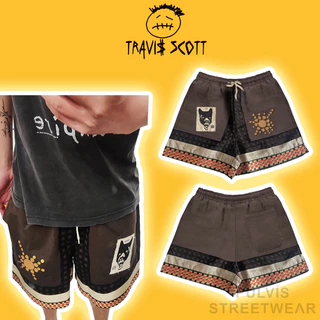 ⚡️[Hight Quality] - Quần Short Travis Scott Cactus Jack Wolf Short Multi, Quần đùi Travis Scoot