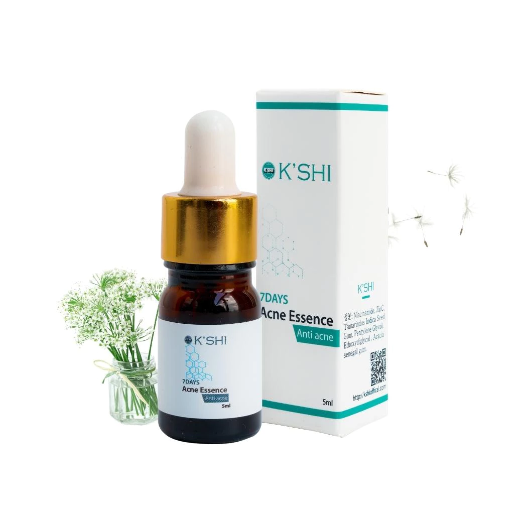 Serum Giảm mụn Sưng Viêm và thâm mụn cho nam, nữ, da dầu mụn, thu nhỏ lỗ chân lông K'shi