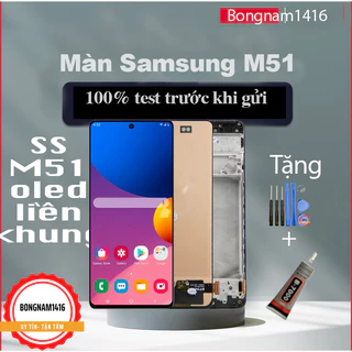 Màn hình Samsung M51 tặng bộ sửa và keo dán b7000.