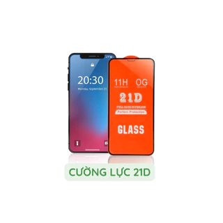 Kính cường lực iphone full màn 21D cao cấp Dejimax full dòng từ iphone 5 tới iphone 13 Pro Max