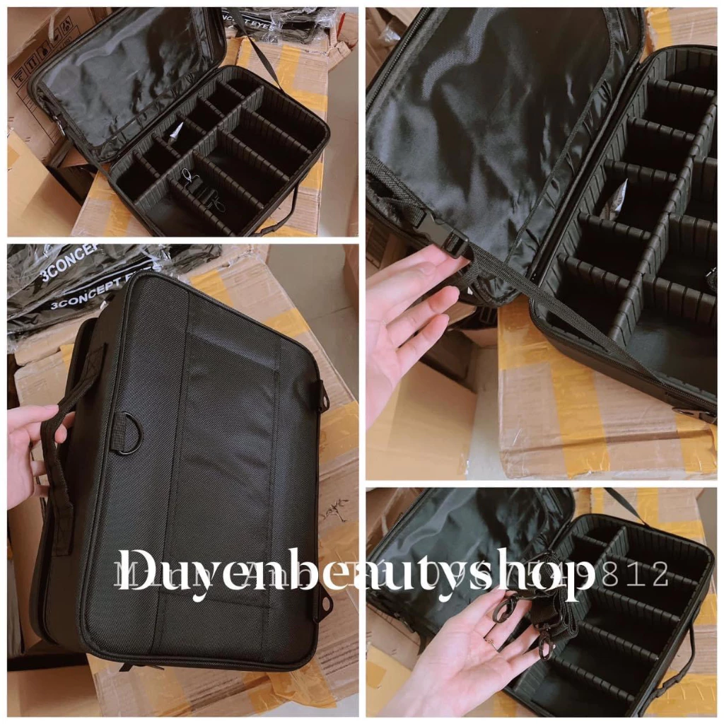 Cốp Vải Đựng Đồ Makeup Size 41cm*29cm*12cm [Chính Hãng]